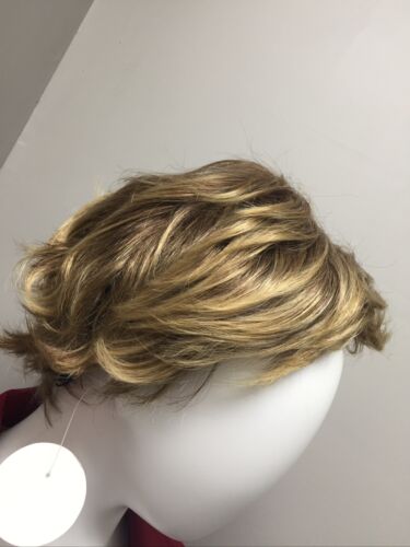 Wavy Short Brown/blonde Synthetic Wig (6922725359799)